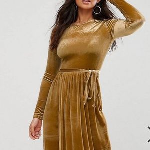 NWT Tie Front Wrap Detail Maxi Dress US Size 8